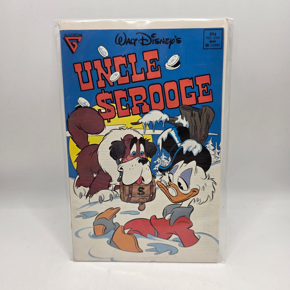 Gladstone Uncle Scrooge Comic 234 May 1989 Disney Don Rosa Carl Barks Copper Age